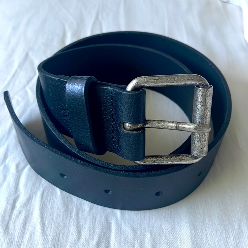 H&M Mens Black Belt Small